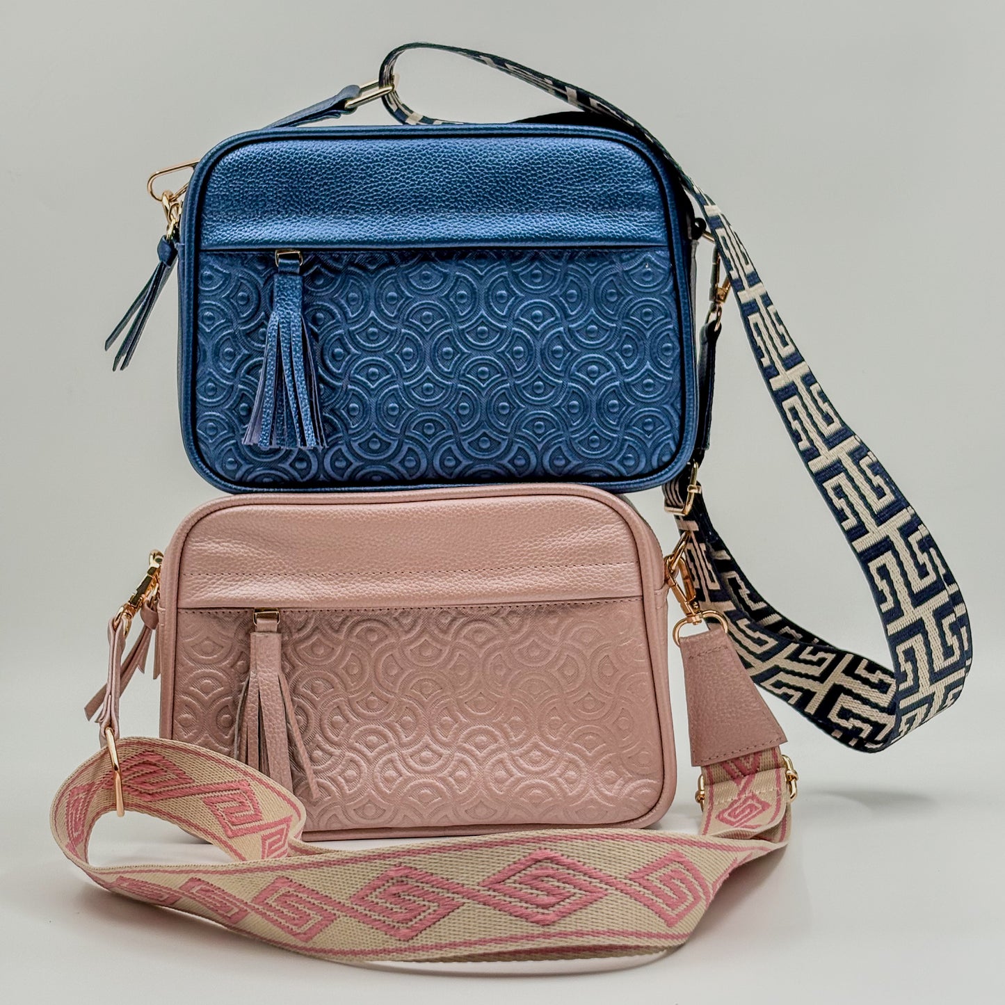 Crossbodies Metalizados