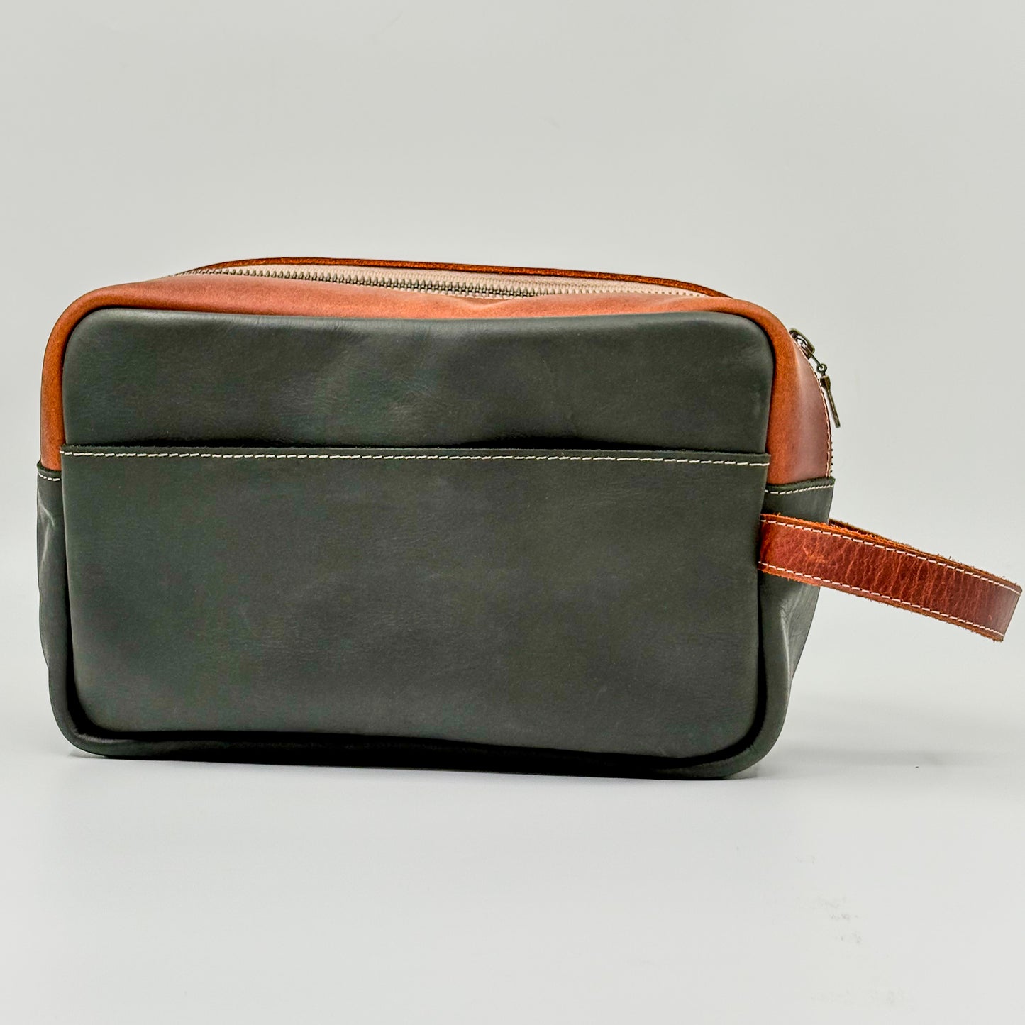 Neceser - Camel con Verde