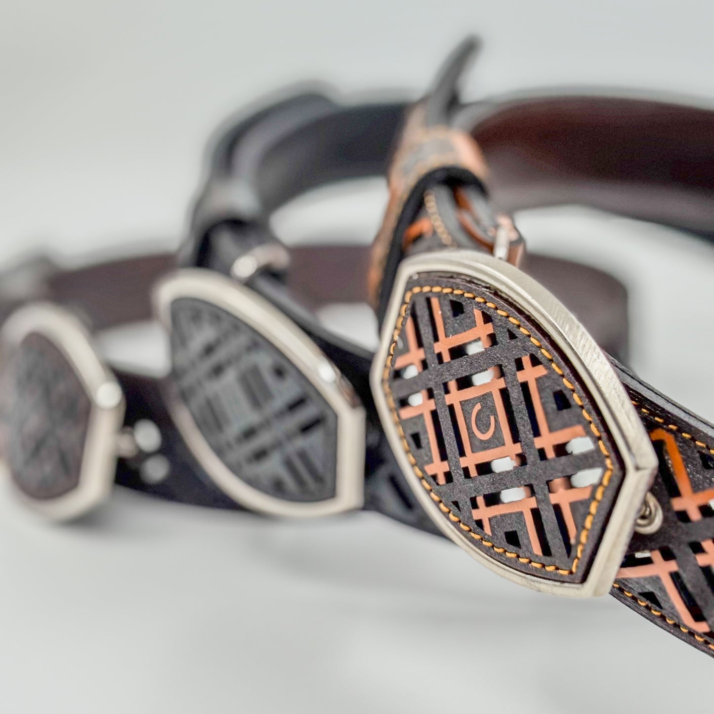 Faja Amor de Cuero Naranja