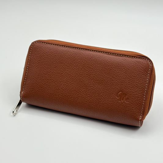 Billetera doble camel