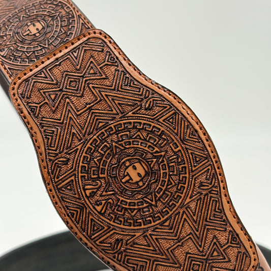 Faja Calendario Azteca Café