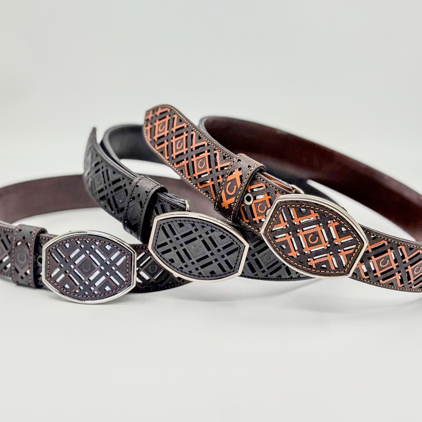 Faja Amor de Cuero Café