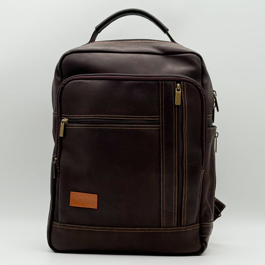 Mochila ejecutiva café