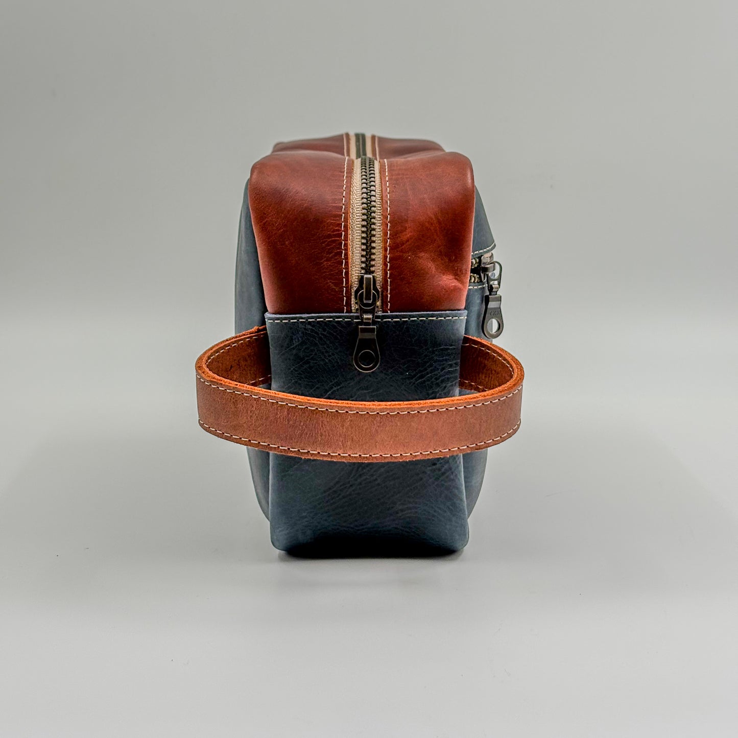 Neceser - Camel con Azul