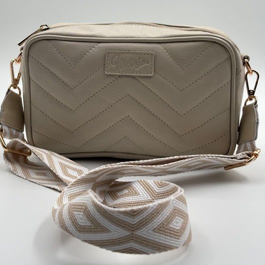 Crossbody crema