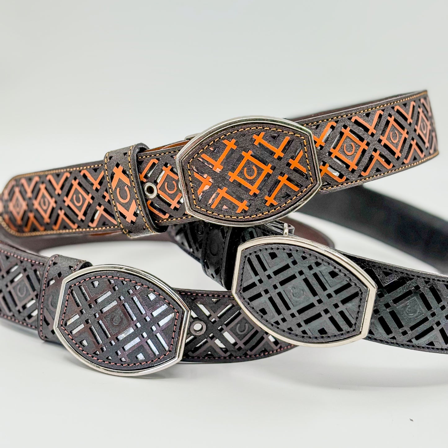 Faja Amor de Cuero Negro