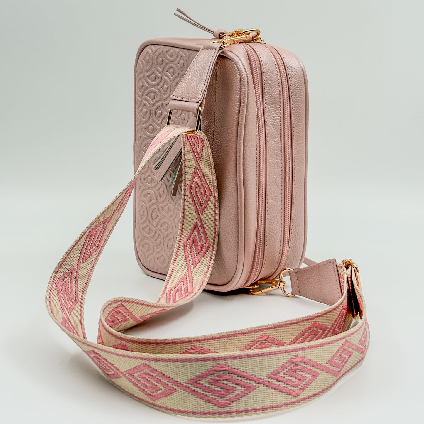 Crossbodies Metalizados
