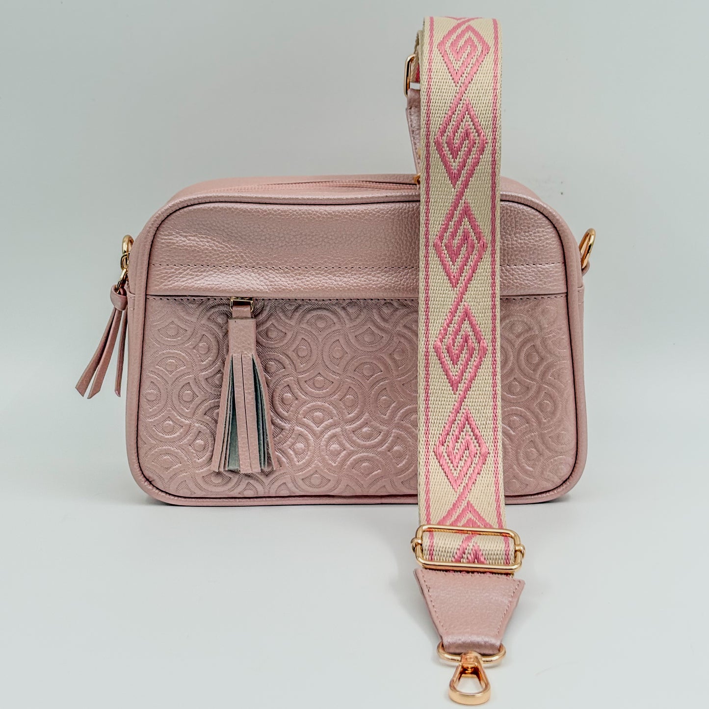 Crossbodies Metalizados