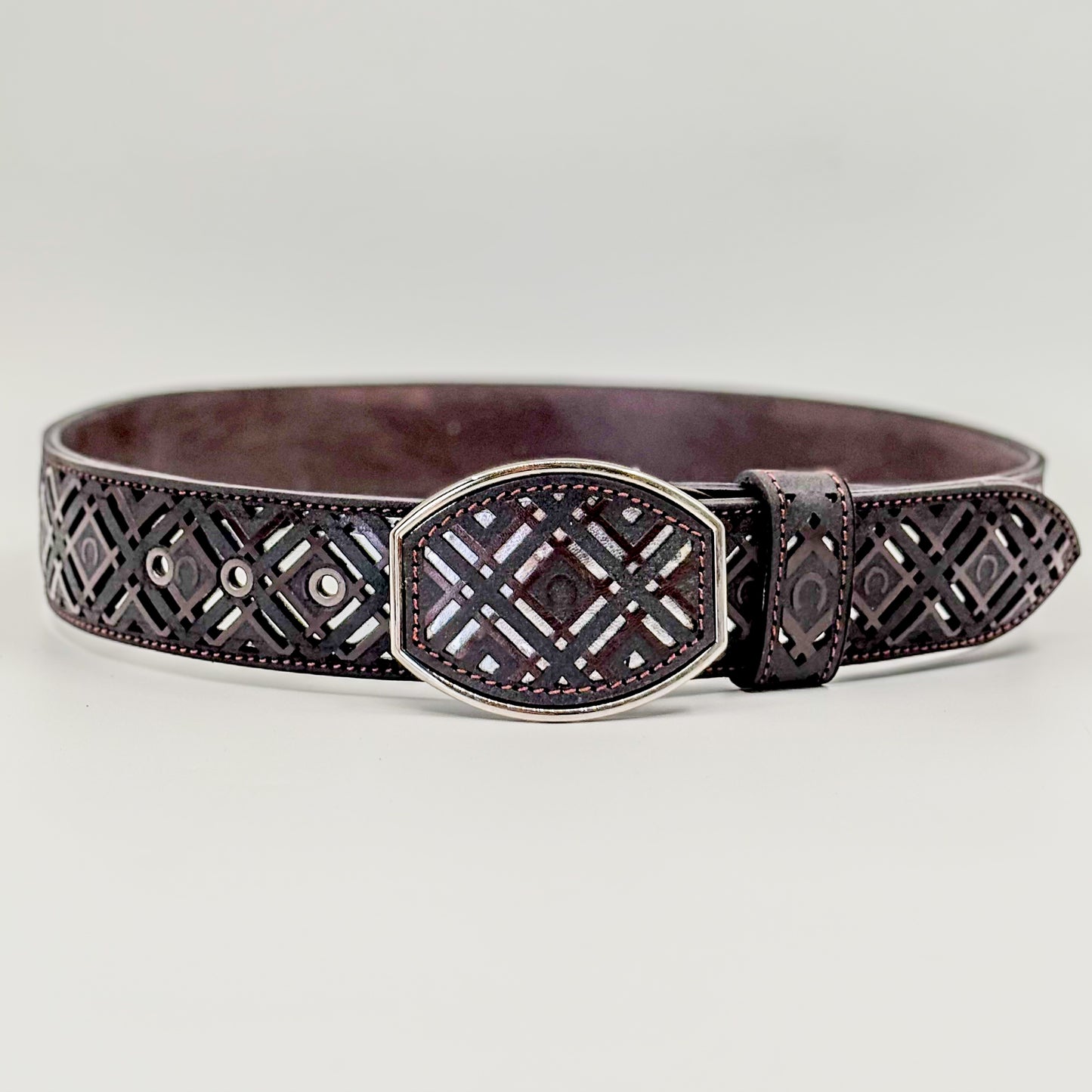 Faja Amor de Cuero Café