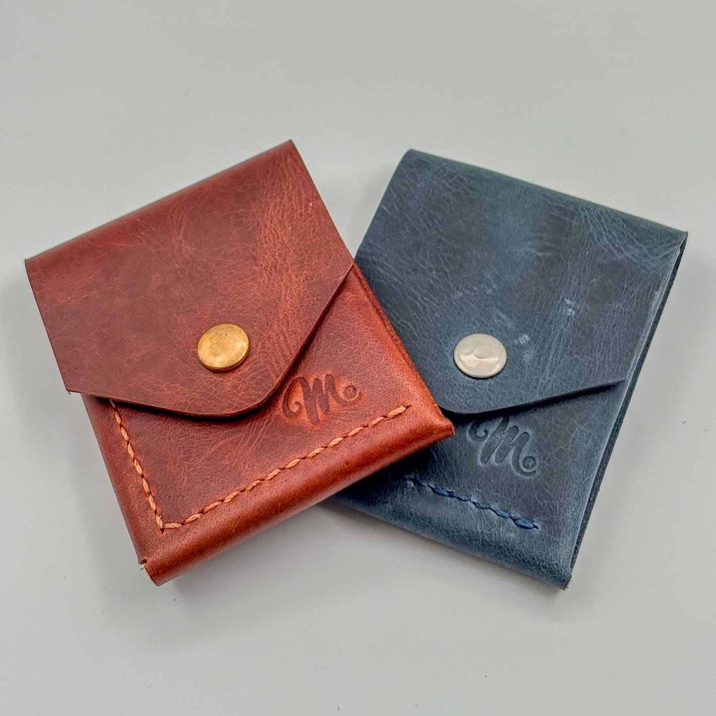 Tarjetero artesanal café