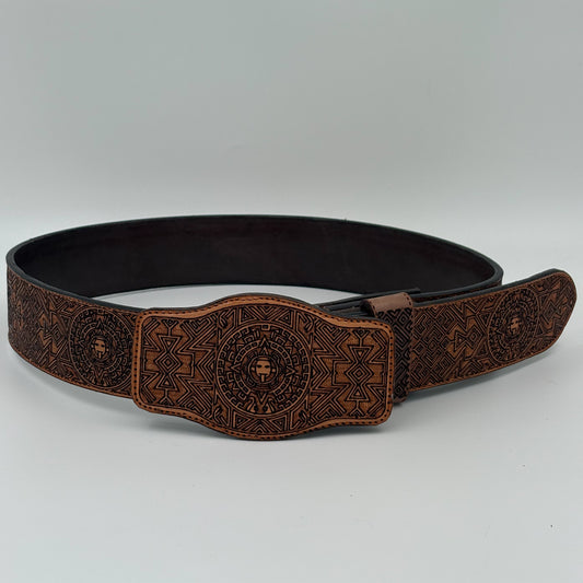 Faja Calendario Azteca Café