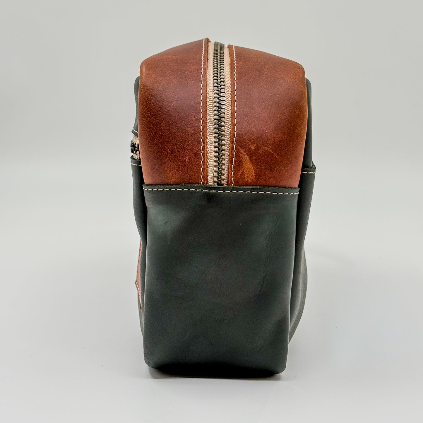 Neceser - Camel con Verde