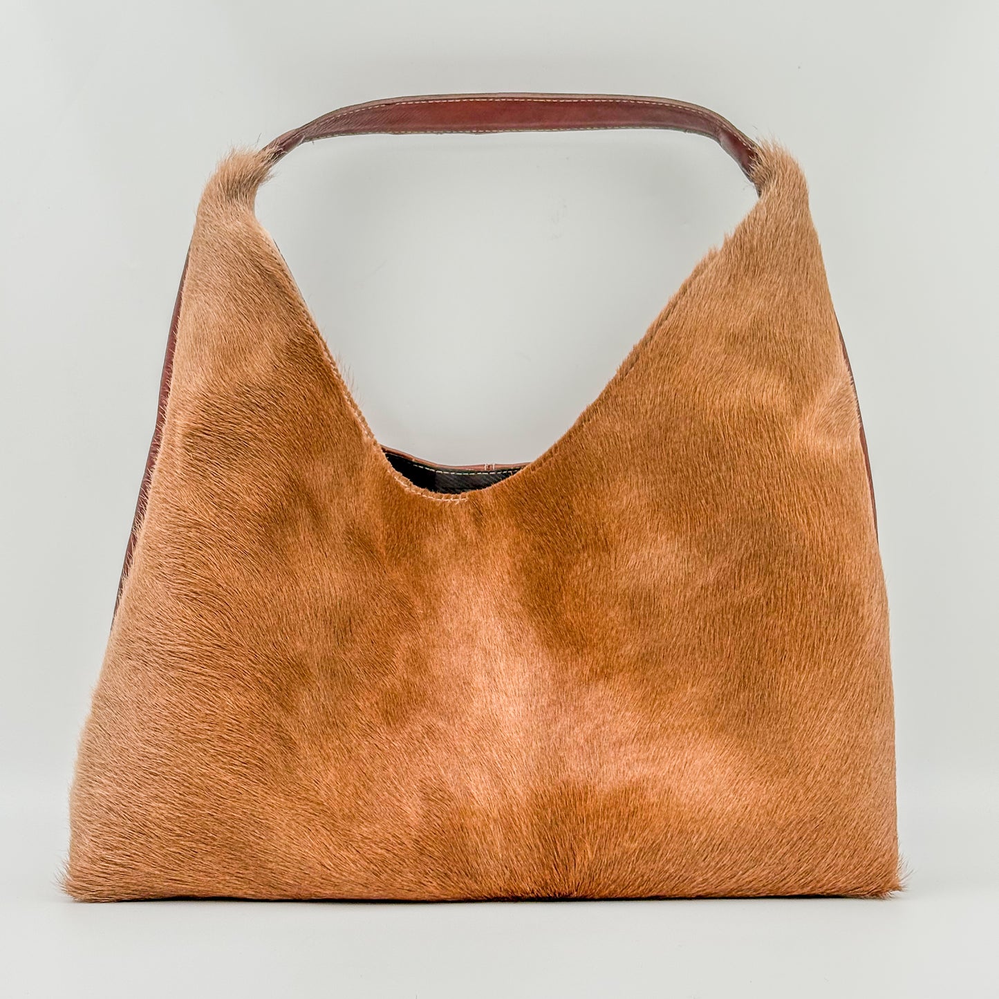 Hobo cow bag beige