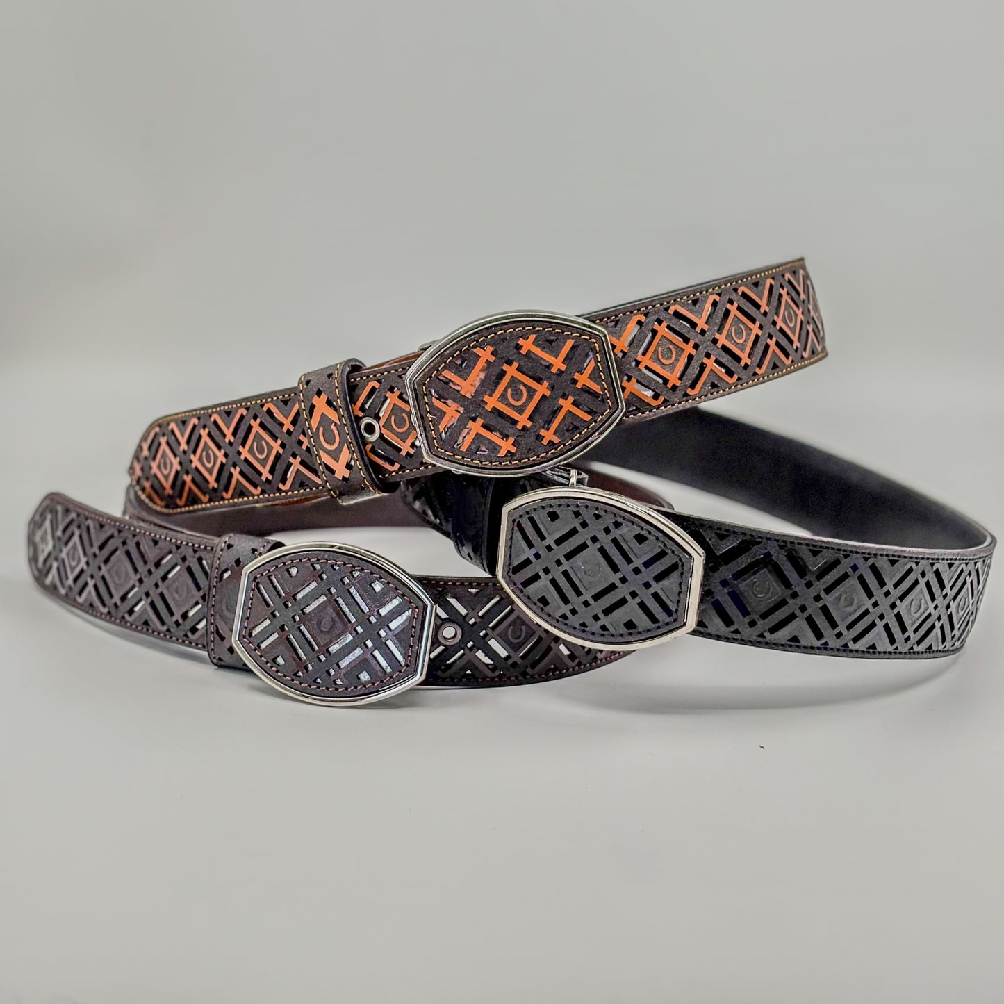 Faja Amor de Cuero Café