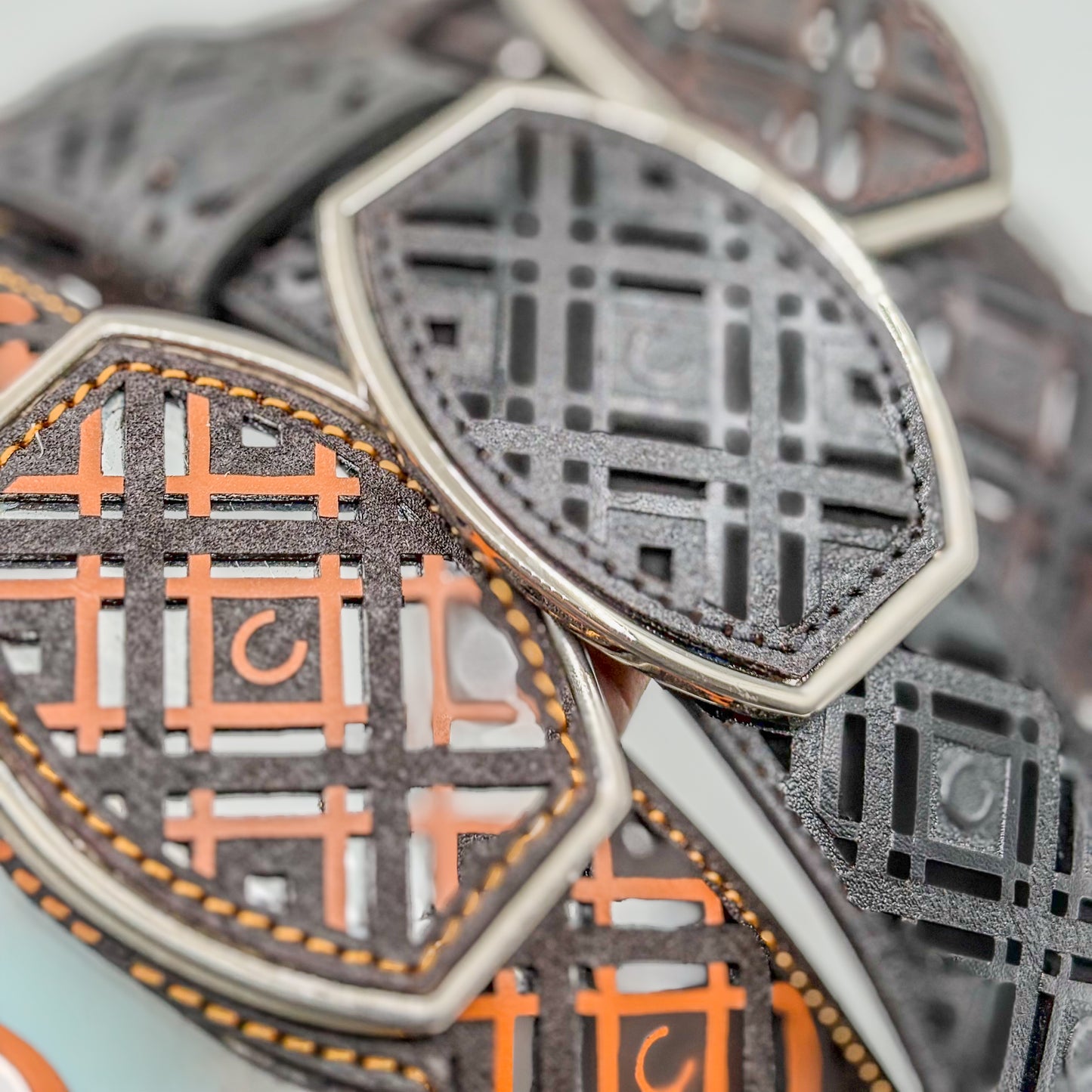 Faja Amor de Cuero Negro