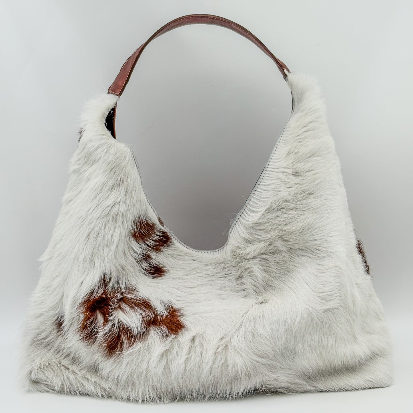 Hobo cow bag blanco