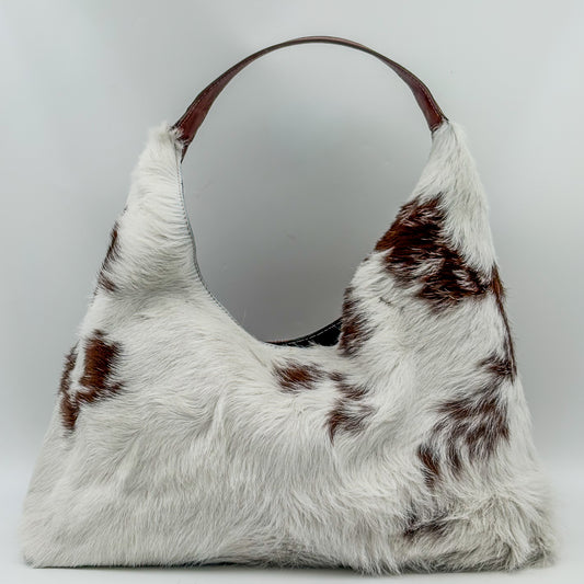 Hobo cow bag blanco