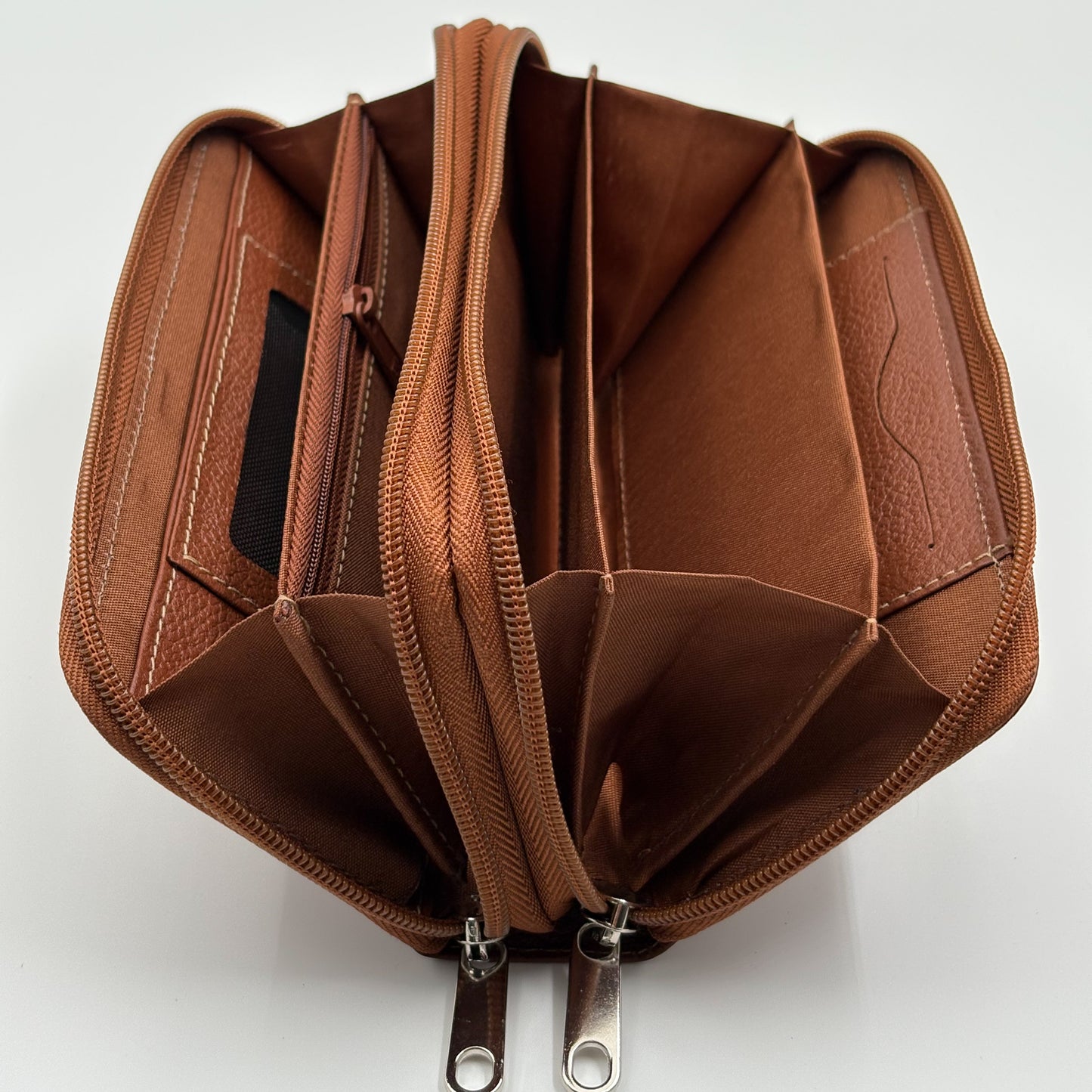 Billetera doble camel