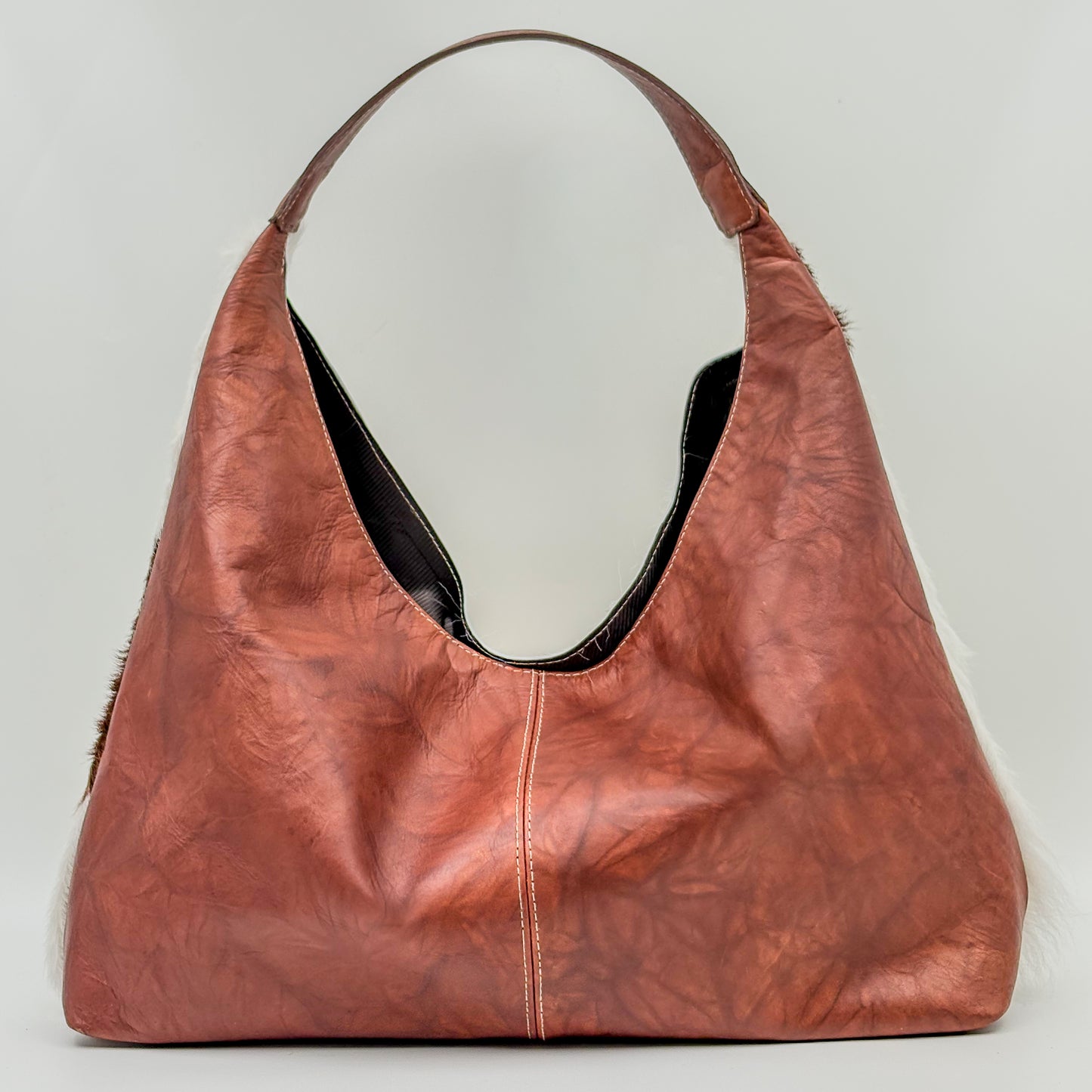 Hobo cow bag blanco
